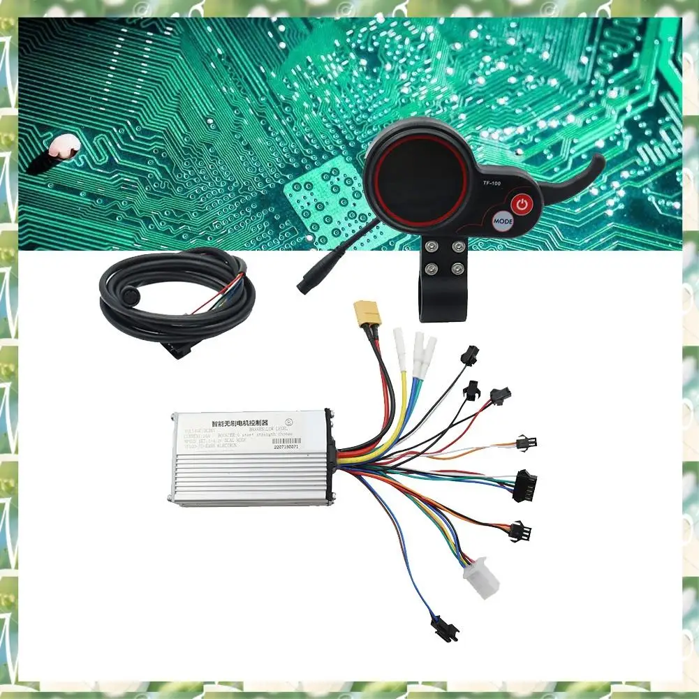 الرياضة 36 فولت 16A سكوتر كهربائي تحكم لوحة القيادة عدة مع TF-100 عرض سكوتر ل KUGOO M4 سكوتر كهربائي أجزاء ، 36 فولت 16A