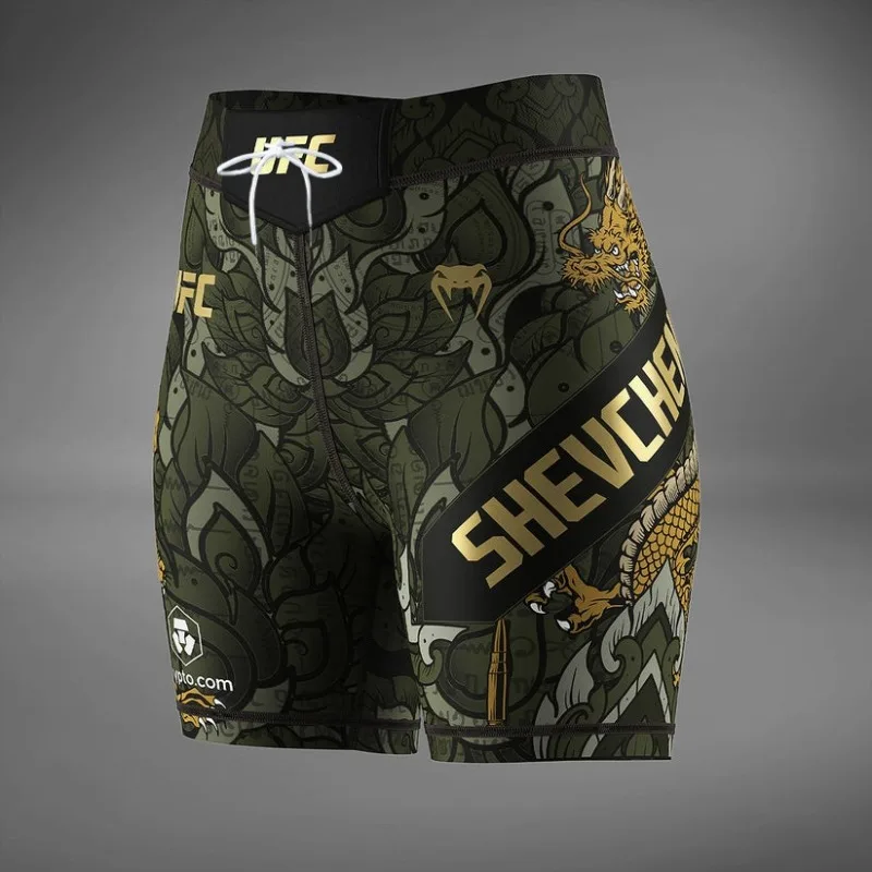 

Valentina Shevchenko UFC 322 Unrivaled By Shorts MMA Women's Oversized Combat Boxing Shorts Men Fighting Training Sports Shorts