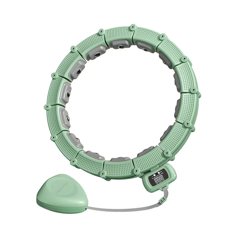 

Smart hula hoop for weight loss and silent fitness professionals
