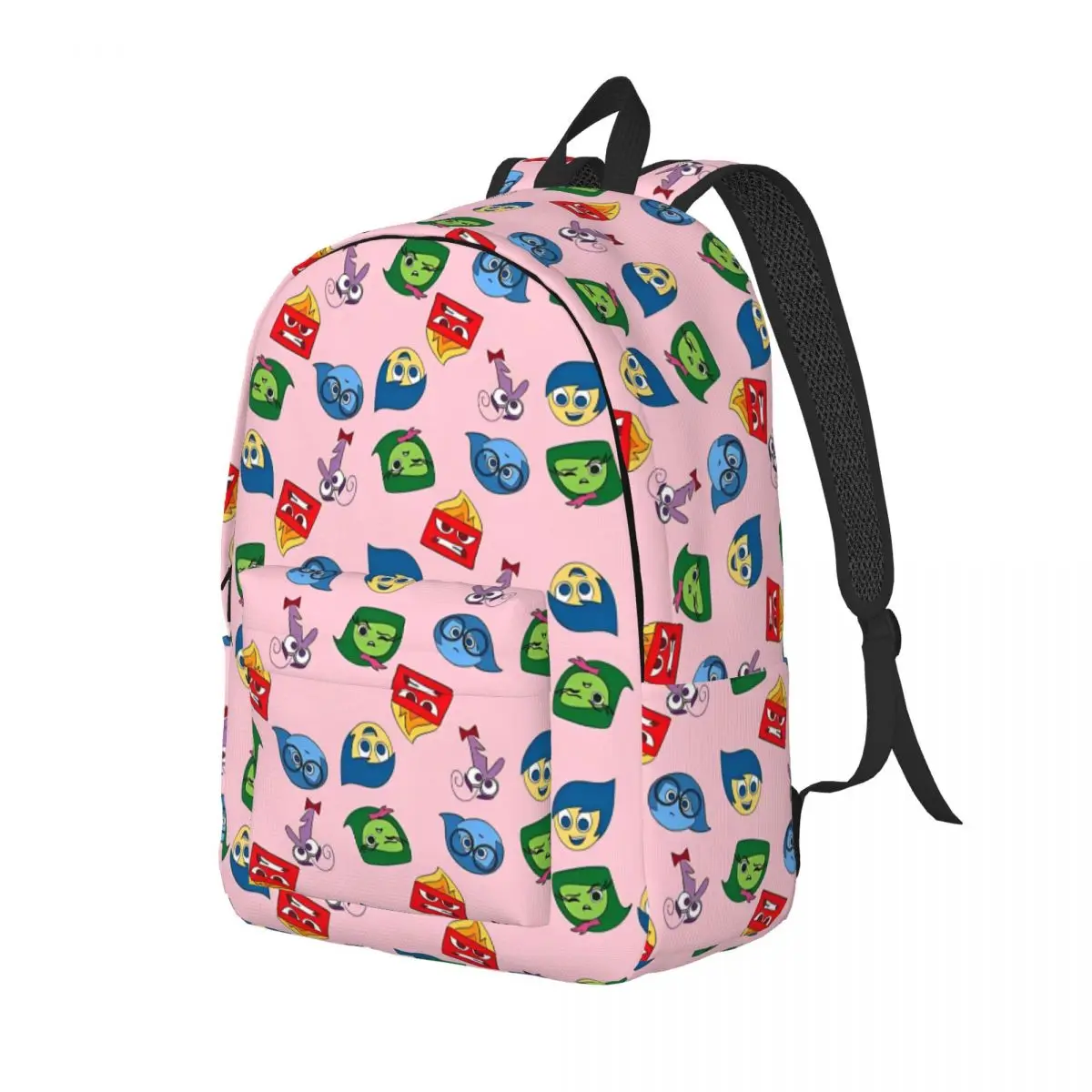 Inside Out Pattern Backpack for Kindergarten Primary School Student Cartoon Bookbag Boy Girl Kids Daypack Travel