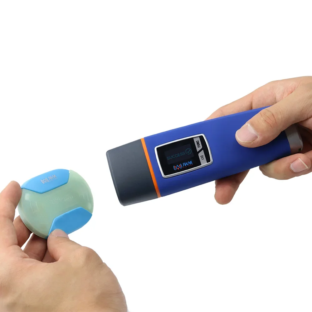 Hot Sale JWM IP67 Waterproof Security Guard Patrol Tour System Device Fingerprint Reader Wand With Software Flashlight