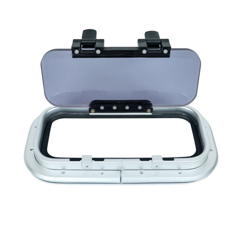 Marine Accessories Aluminum Frame Acrylic Glass Watetight Window Skylight RV Yacht Portholes for Boat