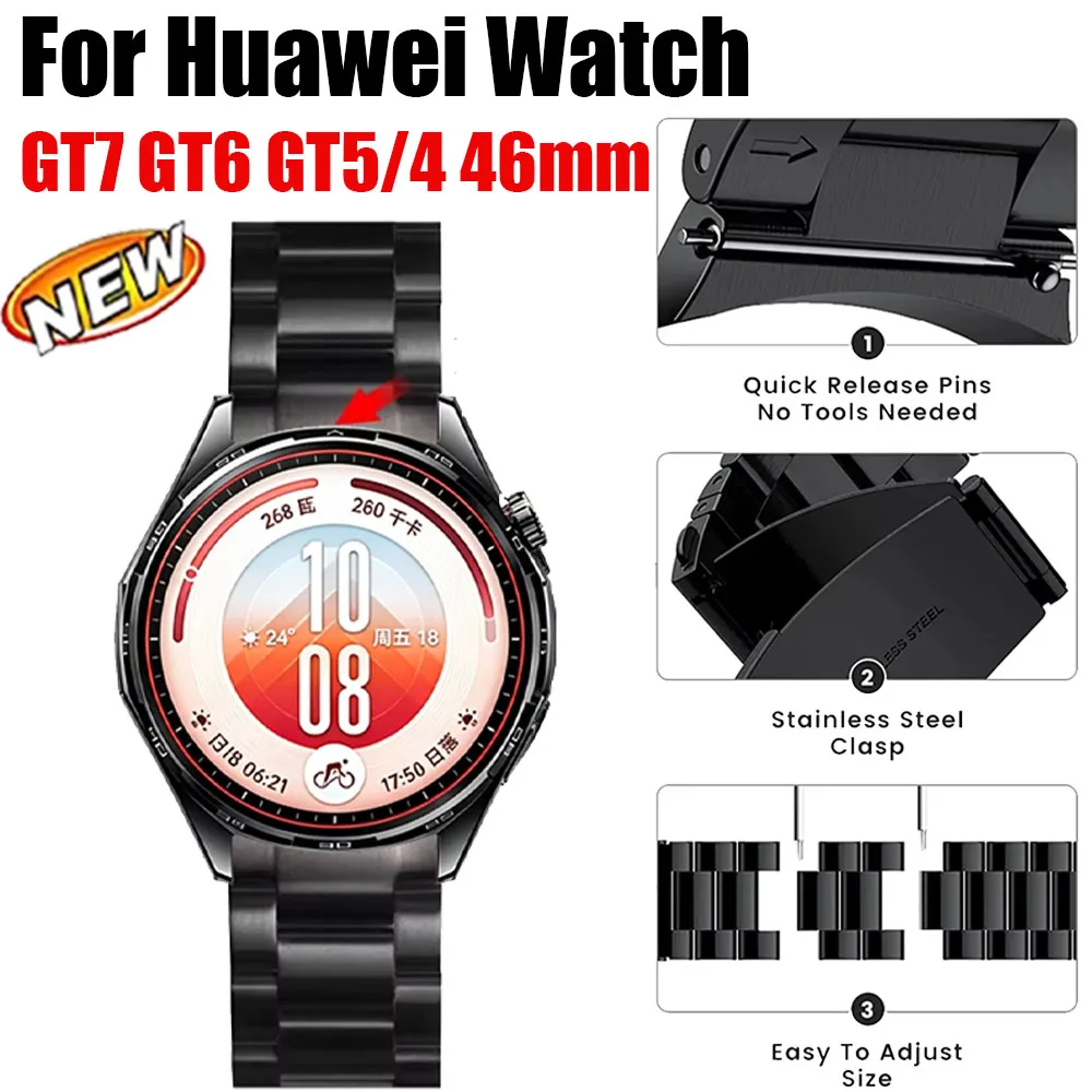 pulseira-oficial-exclusiva-de-metal-sem-fenda-para-huawei-watch-gt7-gt6-gt5-4-46mm-pulseira-de-luxo-em-aco-inoxidavel-para-huawei-watch-gt7