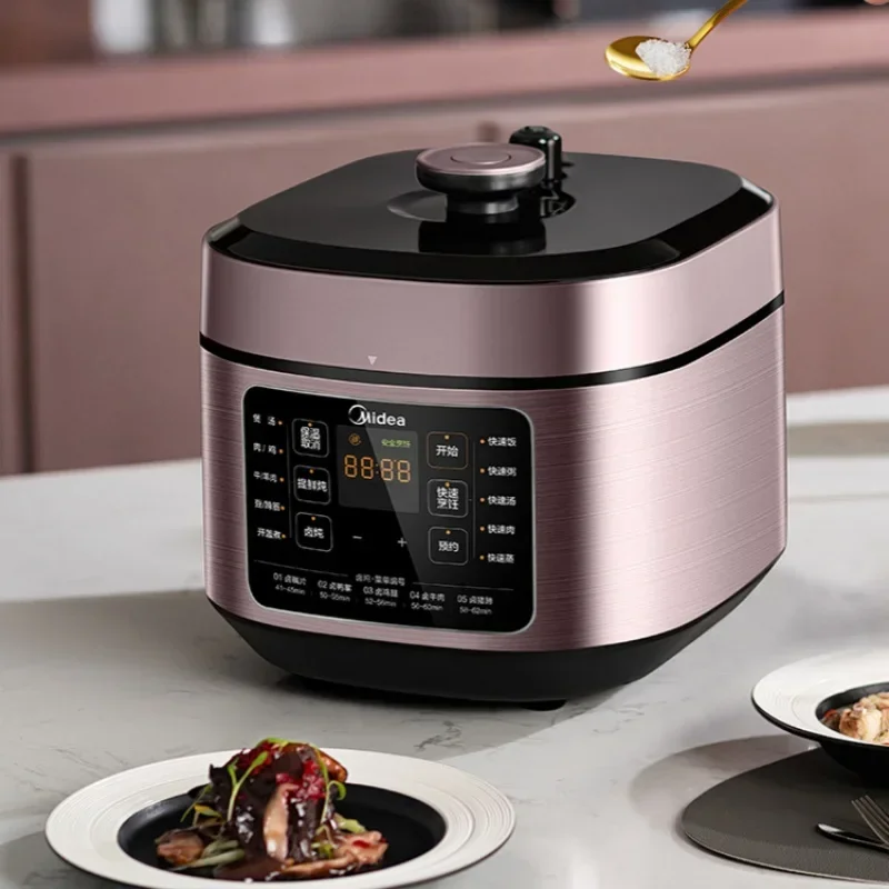 ميديا 5L قدر الضغط الكهربائي 220 فولت 1000 واط 70 كيلو باسكال بانيلا دي بريساو أقل الملح 2 الأواني الداخلية طباخ الأرز طباخ متعدد الوظائف