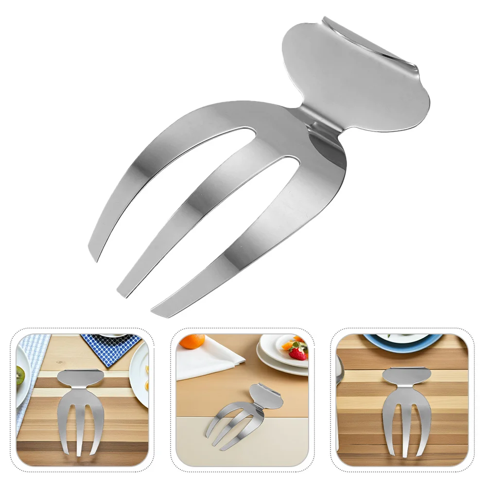 

2Pcs Salad Hands Stainless Steel Mini Salad Servers Pasta Claws Fruit Forks Kitchen Party Appetizer Forks Dessert Server Set