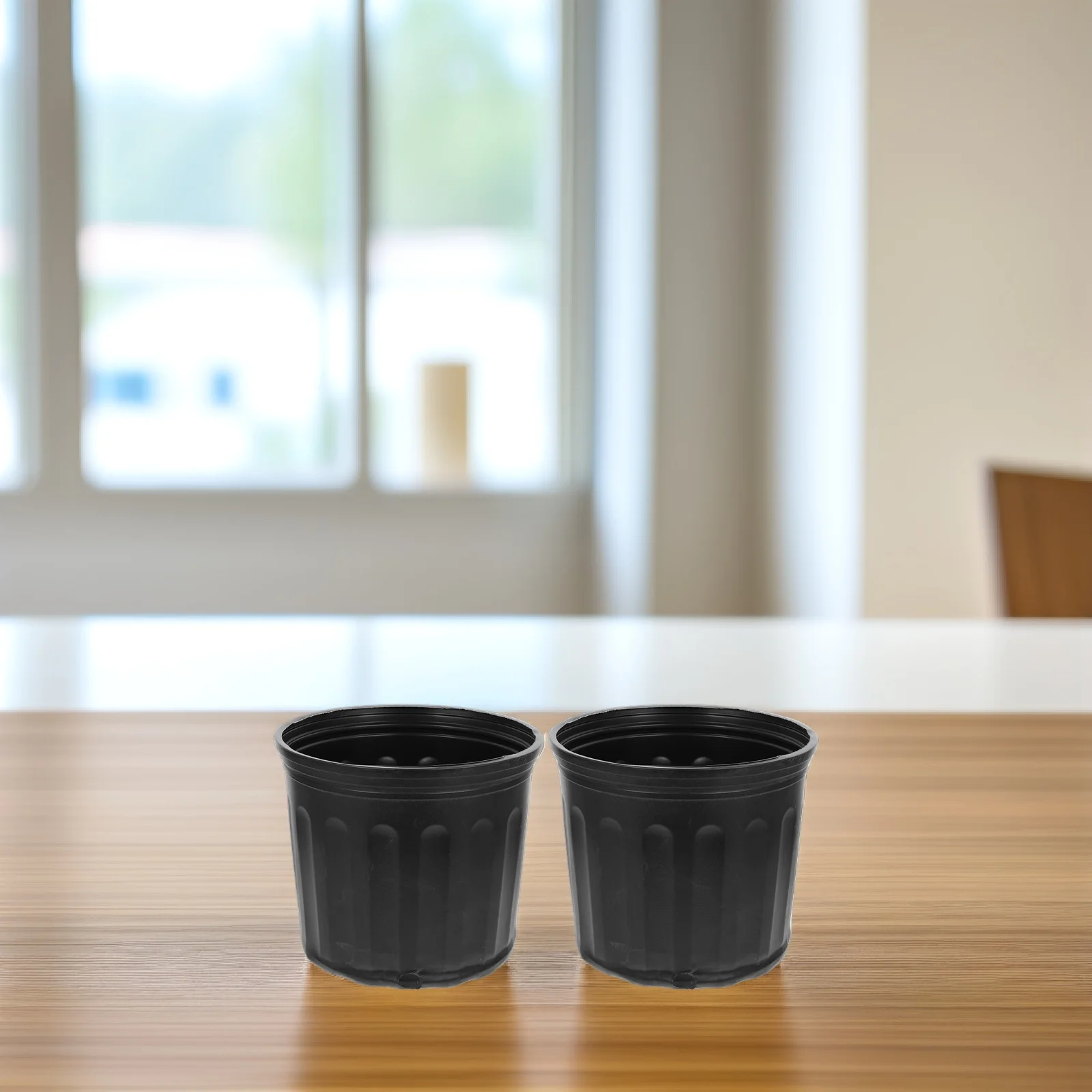 

5 Pcs Large Plastic Flower Pots Root Control Planter for Succulent Container Gardening Accessories Balcony Decor Smooth Surface