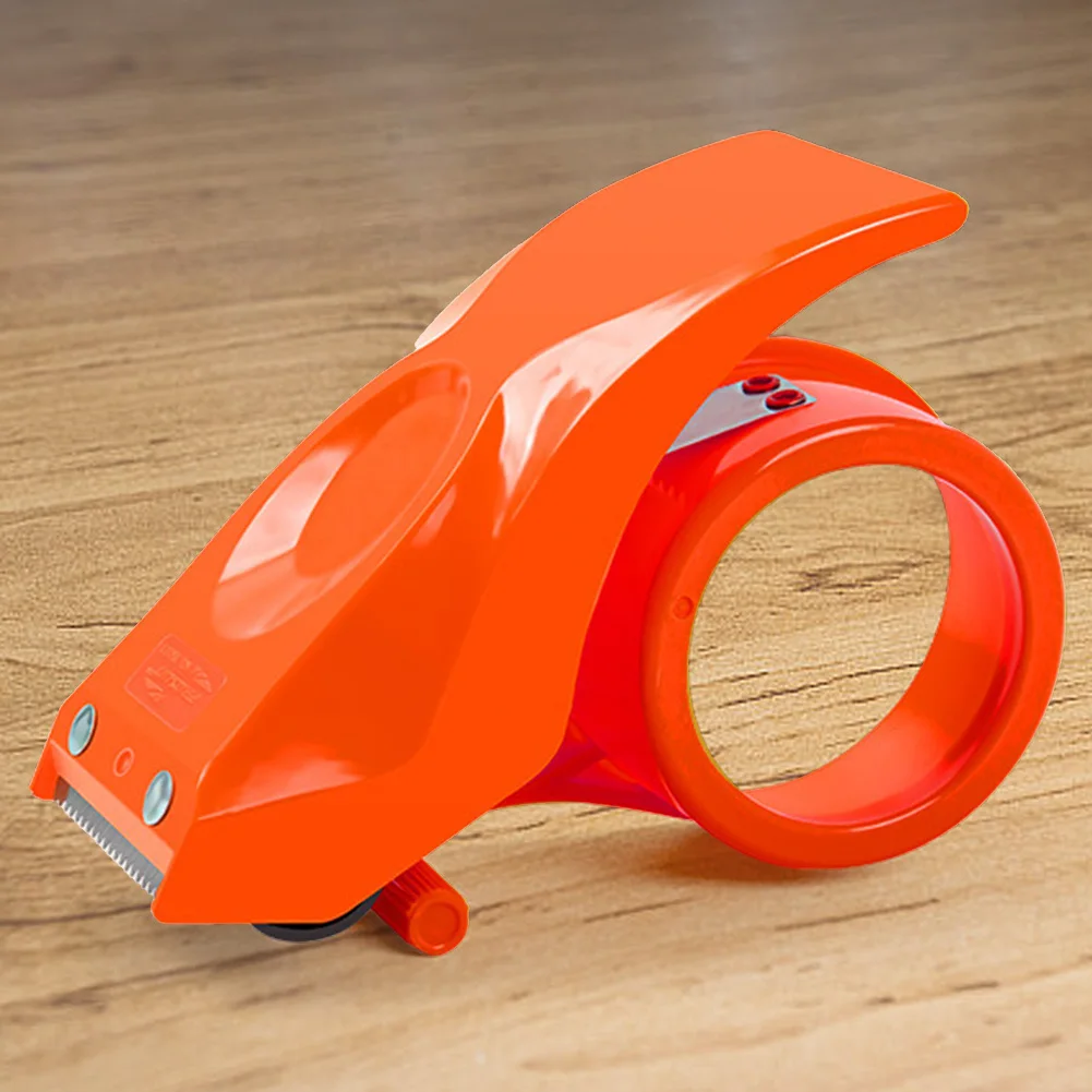 

Plastic Tape Cutter Dispenser Reusable Sealing Tape Holder Replaceable Manual Packing Machine for Office & Commercial Use