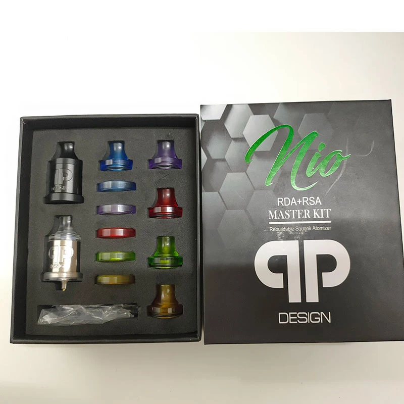 QP KALI RDA Fatality RDA Atomizer Drip Oil DIY 22mm 316 stainless steel and PC pei vape vaporizer vs Apocalypse GEN 25  goon RDA