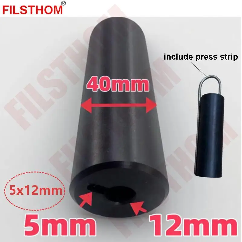 Label Sticker Bottom Paper Roll Collection Component For Labeling Stripping Machine Accessories Clip Rod For Labeling Collection