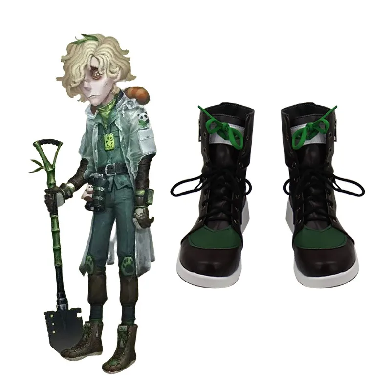 الهوية الخامس حارس القبر أندرو كريس تأثيري أحذية أنيمي اكسسوارات تأثيري الدعائم أحذية بولي PU هالوين كرنفال التمهيد مخصص