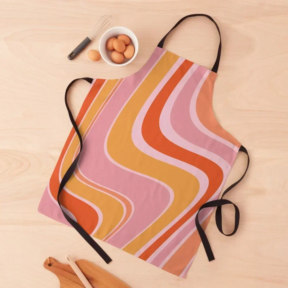 

Mid century modern pattern Apron Chef Uniform Household Items Camping Chef Accessories Apron