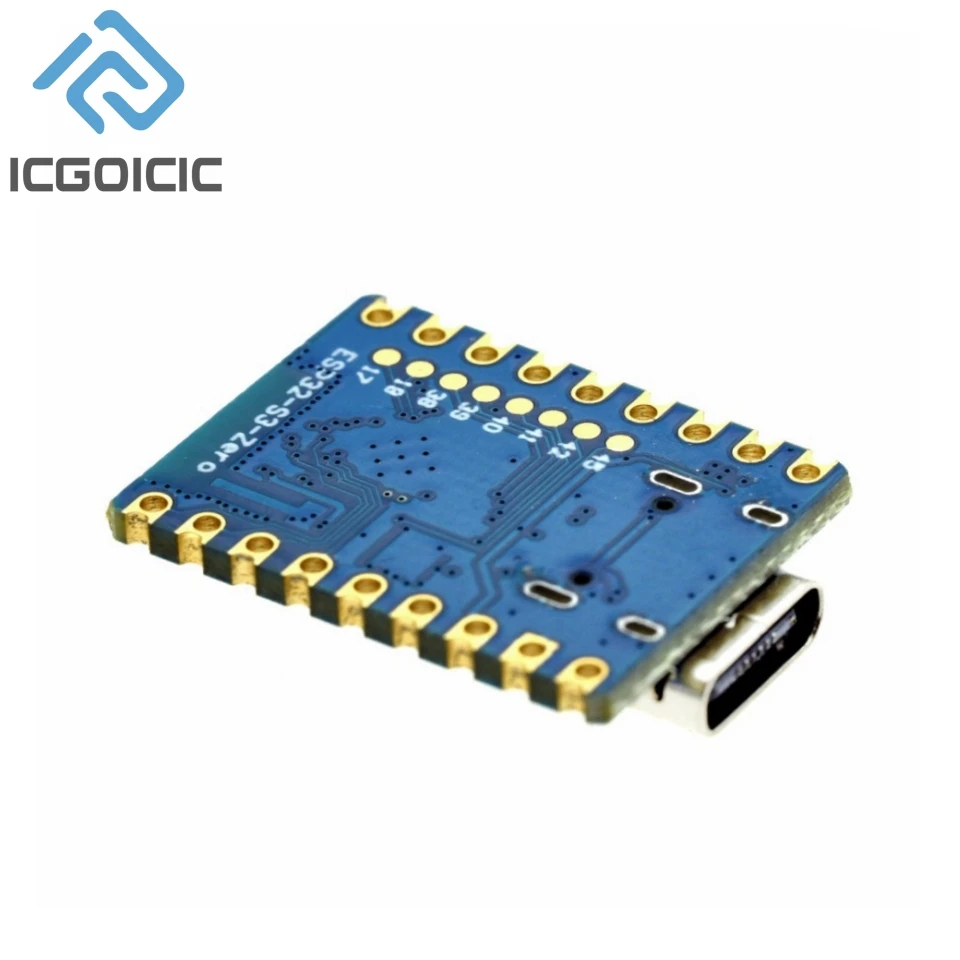 WiFi BT 5 Module for ESP32-S3 Mini, S3FH4R2 Dual-core Wireless MCU, Development Board for IoT Projects