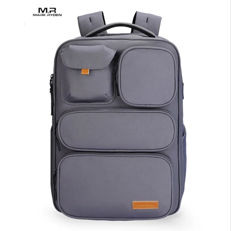 Mark Ryden's New Multifunctional Backpack for Men and Women, Urban Simple Fashion School Bag, Water-Repellent Computer Backpack