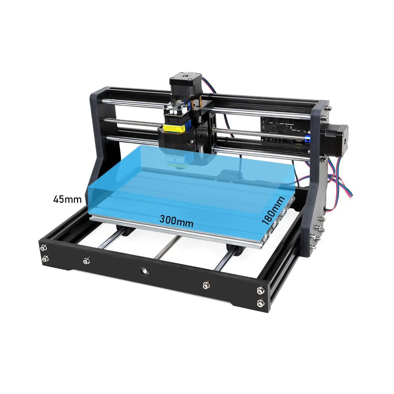 NewFor Wood PCB PVC Windows XP/ Win 7/ Win 8/ Win10 Home 3018 PRO Laser Engraver Wood Router ER11 DIY Engraving Machine 