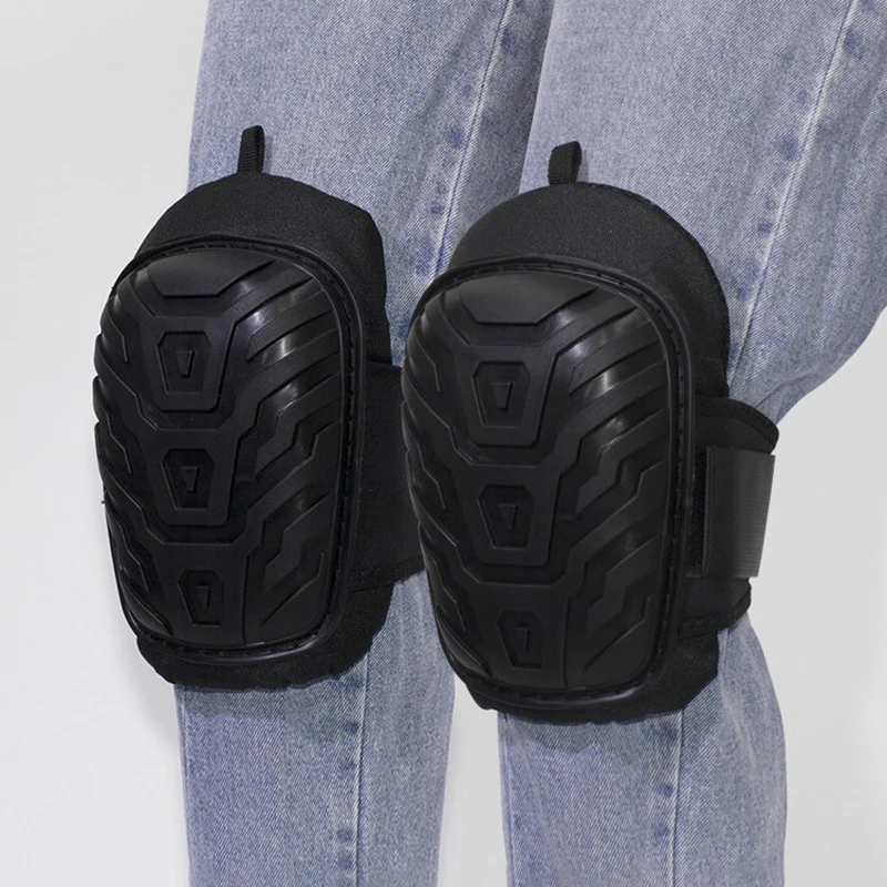 

1 пара профессиональных рабочих наколенников, регулируемые противоскользящие рабочие наколенники для садоводства и строительства, износостойкие наколенники