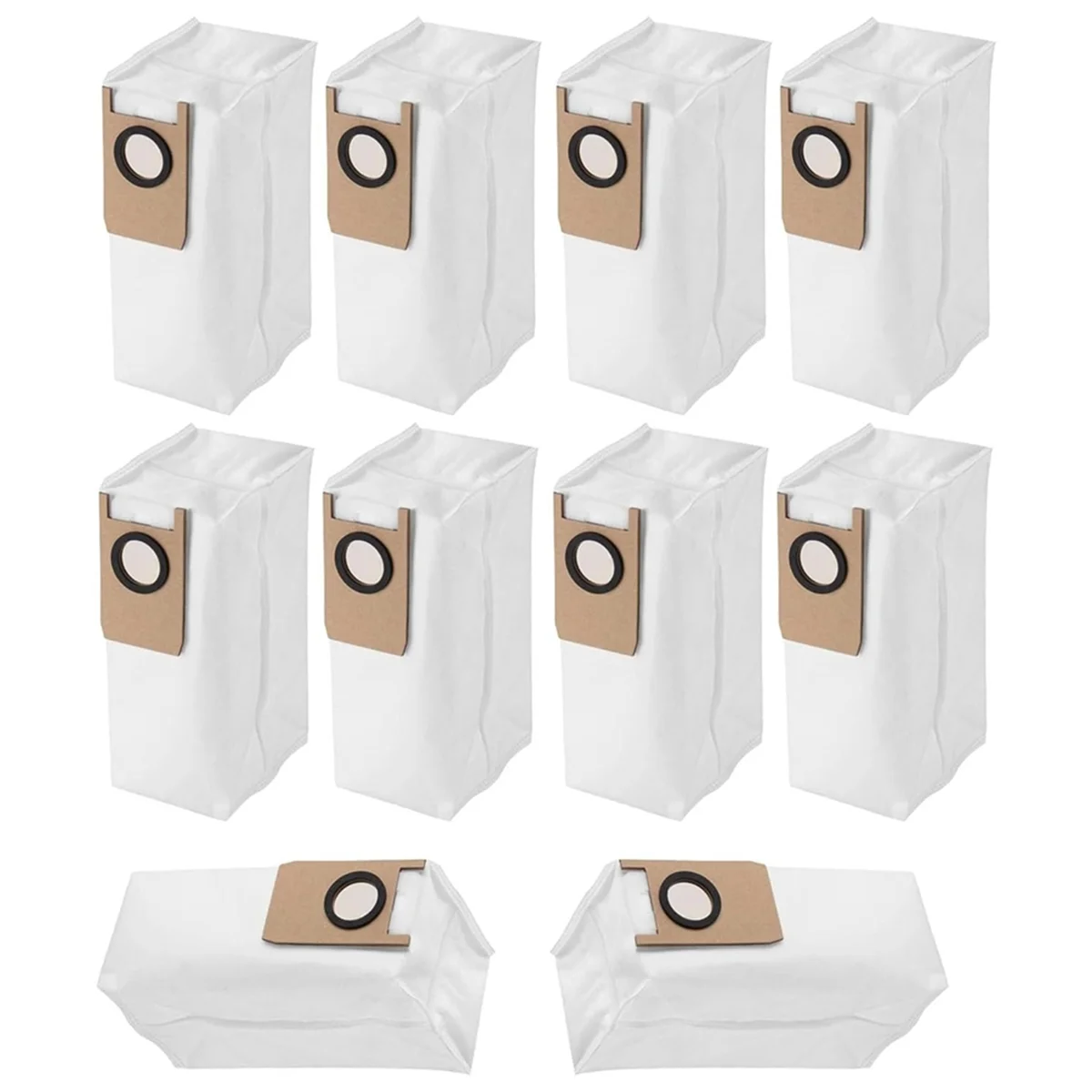 10 Uds bolsas de polvo de repuesto para Eufy Omni S1 Pro accesorios de Robot aspirador bolsa de basura no tejida