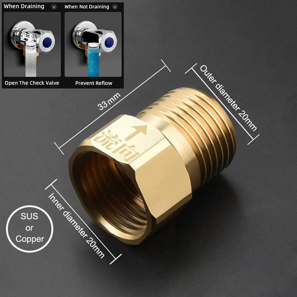 Brass/SUS 1/2