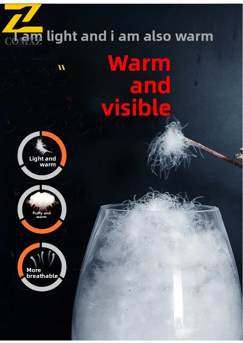 Couple's Down Vest 2025 New Grey Duck Down and Cotton Thick Anti Cold Warm Sleeveless Jacket Outdoor Leisure Camping Hiking Vest