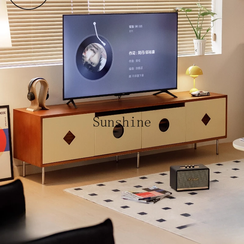 

Living Room Home Storage Locker Stainless Steel Foot Cabinet