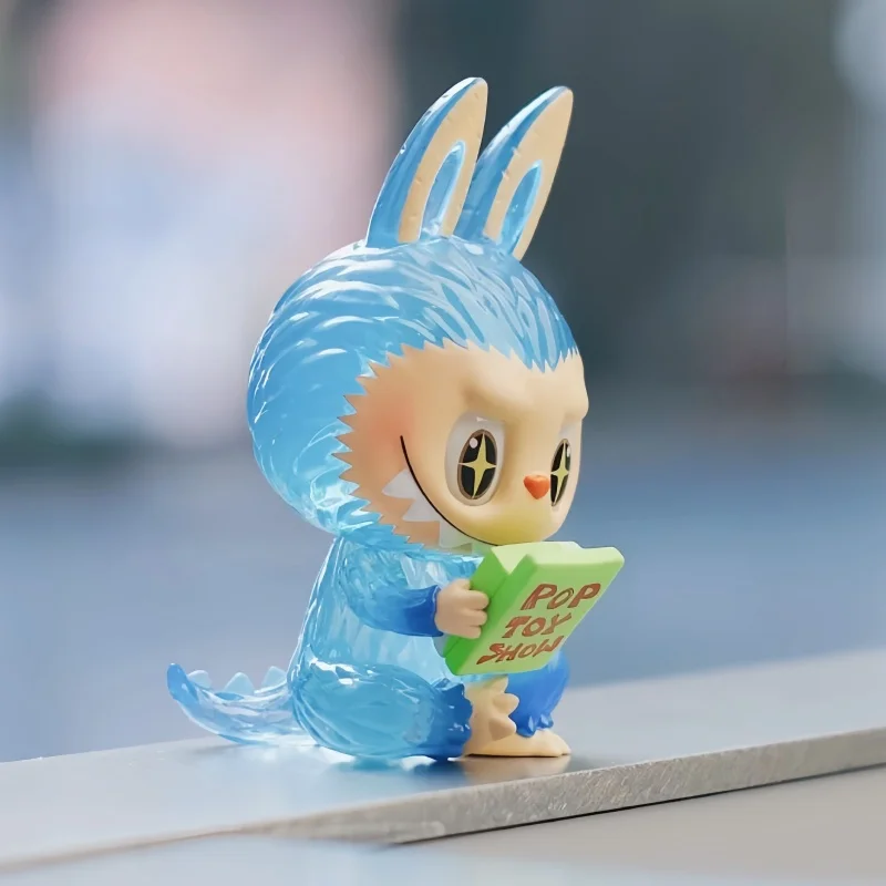 

New 100% Genuine Labubu The Monsters Zimomo Figure Explore The Exhibition Series Elevator Action Figurine Pvc Model Customized T