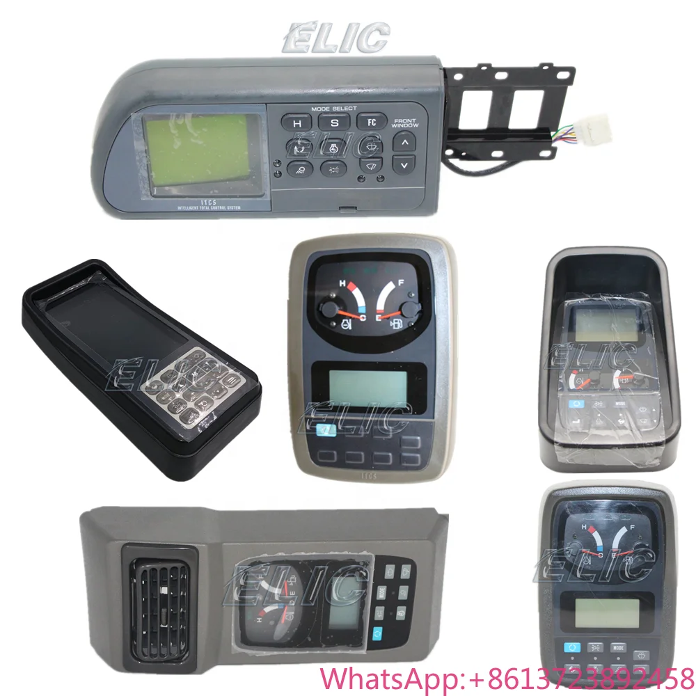 

Монитор/дисплей для экскаваторов Kobelco Sk135, Sk140-8, Sk210-10, Sk200-6e, Sk200-8, Sk350-8, Sk485 (модели YN59S00021S001, YN59S00009F1)