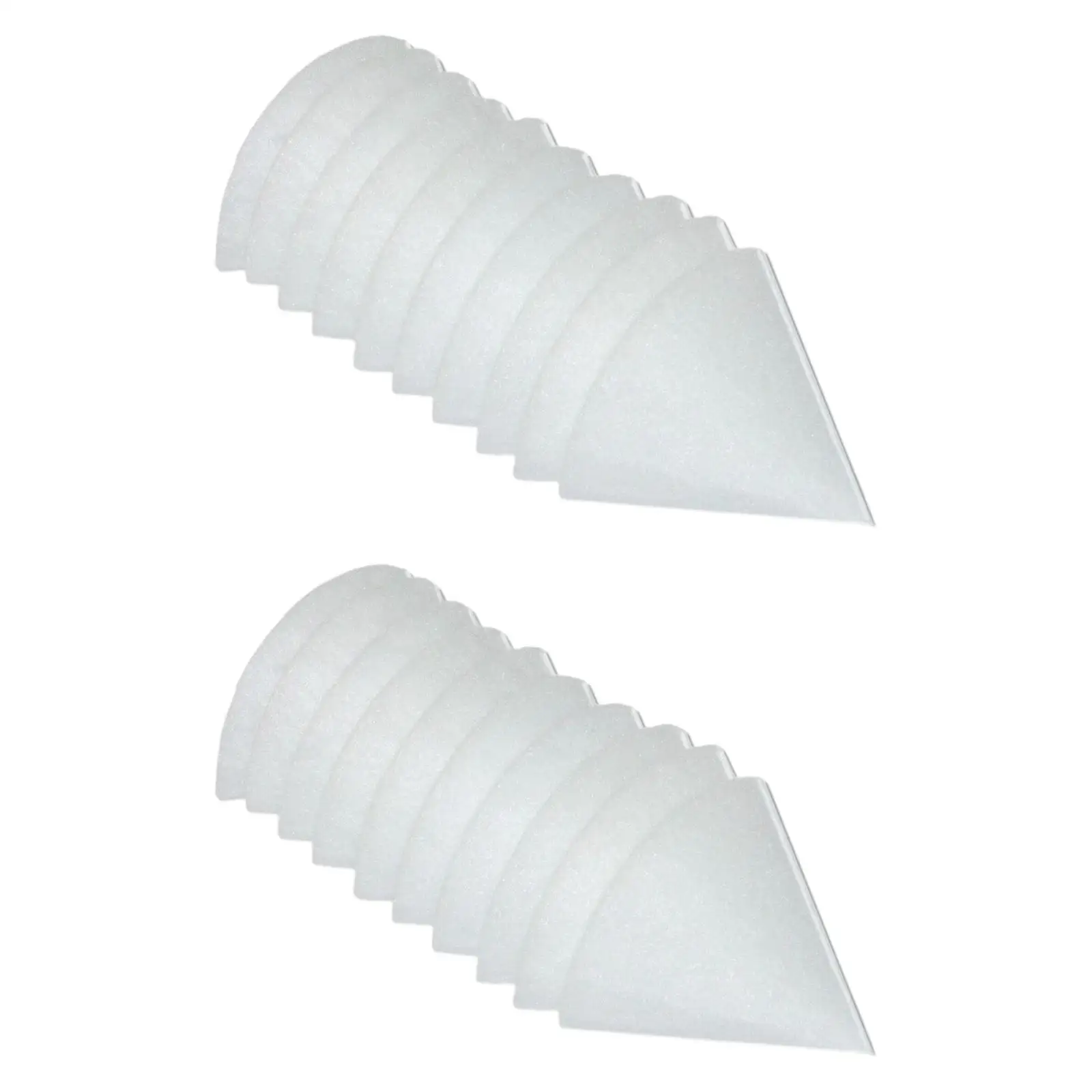 20 قطعة مرشح صمام العادم المخروطي صفائح مرشح تنفيس الهواء اكسسوارات إزالة الغبار تنفيس تصفية للمطبخ المرحاض المنزلي