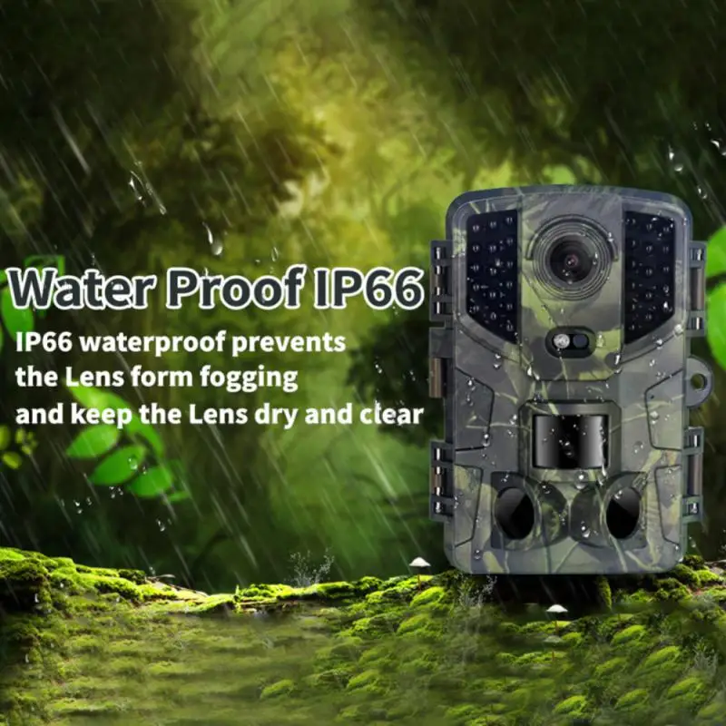 

Outdoor Trail Camera 20MP 1080P Hunting IP66 Waterproof Infrared Night Motion Activated Surveillance Trap Camera