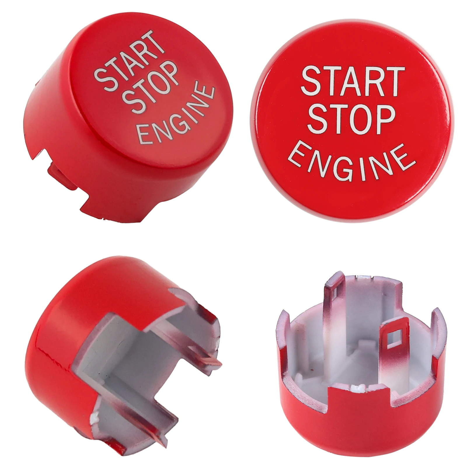 Red Engine Start Stop Switch Push Button Replace Cover For BMW 1 2 3 4 5 6 7 X1 X3 X4 X5 X6 series F Chassis F20 F21 F30 F31 F48