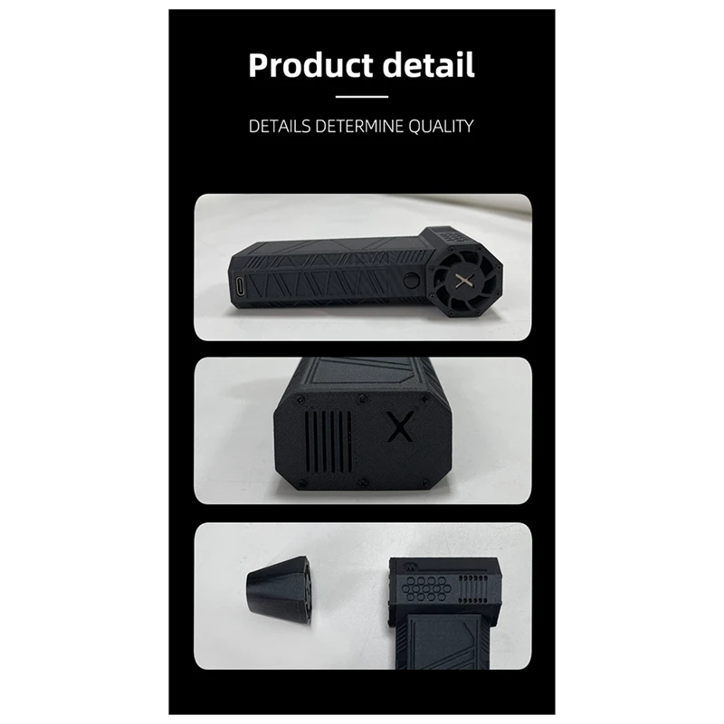 Nuevo ventilador violento, secador de pelo para celebridades de Internet, Motor sin escobillas de alta velocidad, Turbofan canalizado, regulación de velocidad de tres velocidades, duradero