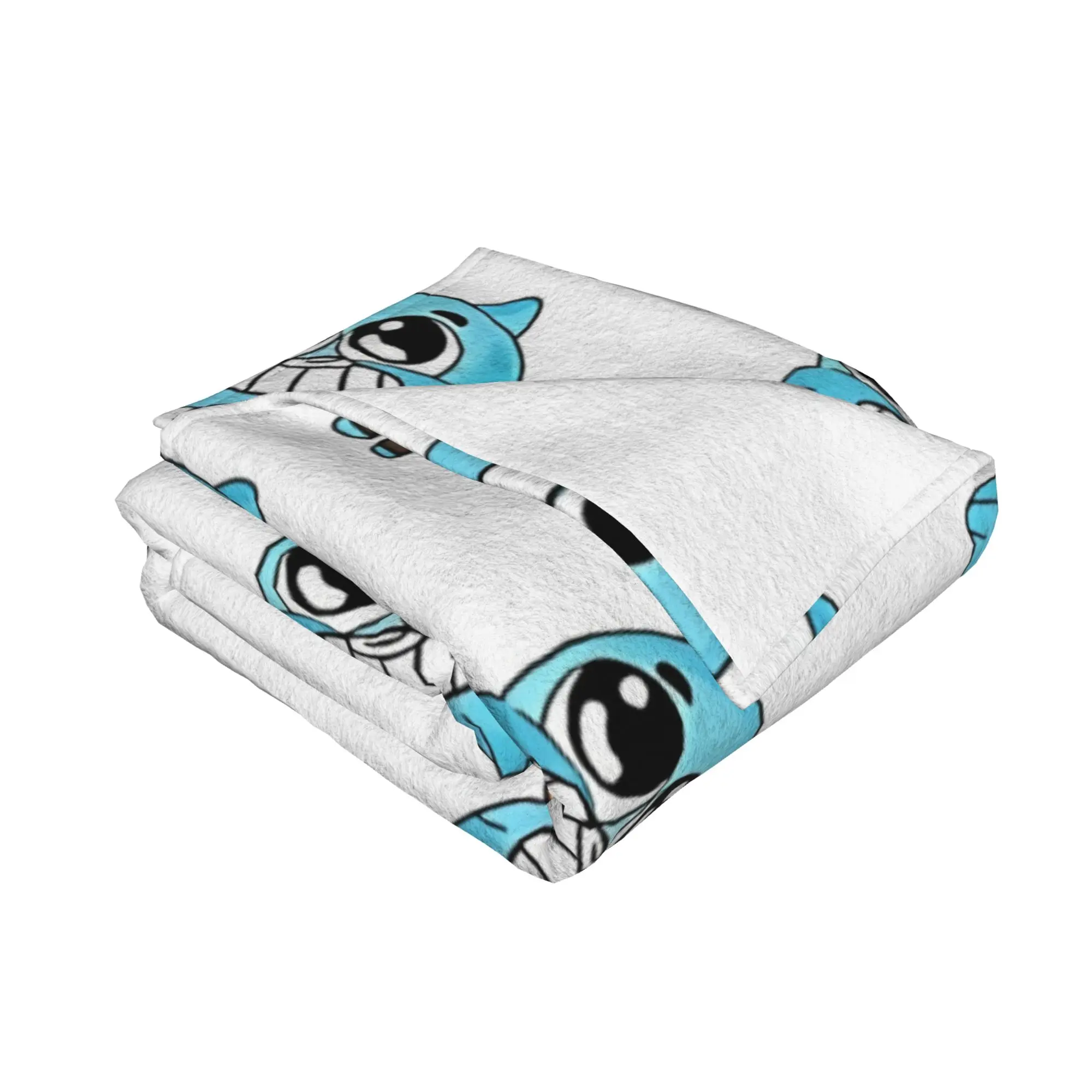 1PC home Cutecore Smiling tThe Amazing World of Gumball Blanket Super Cosy Plush Home Living Room Sofa halloween