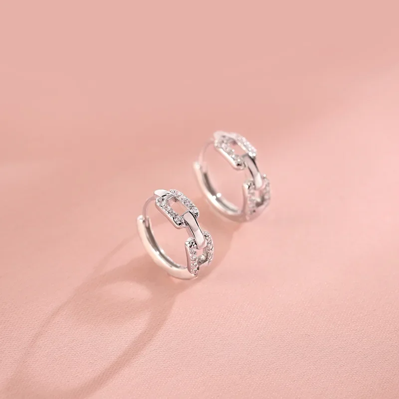 

925 Sterling Silver Earrings Zircon Earring Creative Hot Sexy Jewelry For Women Gift Customized