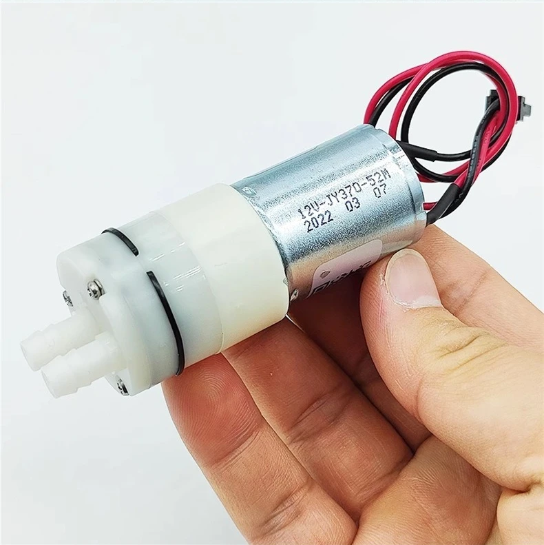 DC12V 5W Миниатюрный мембранный водяной насос 370 Самовсасывающий дозатор