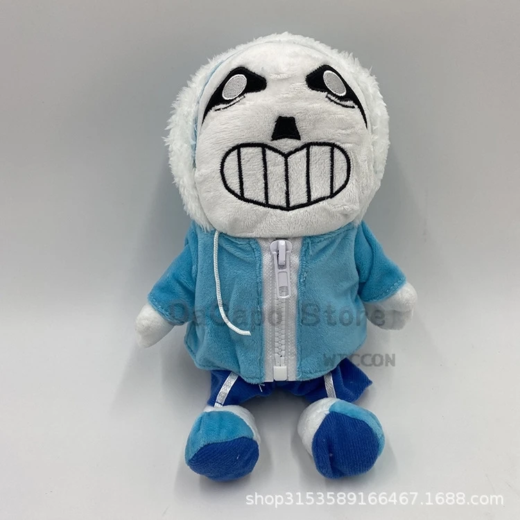 Undertale Sans Costume Halloween Cosplay Funny Interesting Stuffed Cute Plushie Figure Children Kids Underground Friends Gift