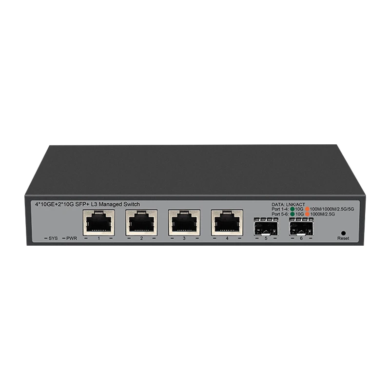 ONTi 4*10GE + 2*10G SFP+ L3 Managed Switch