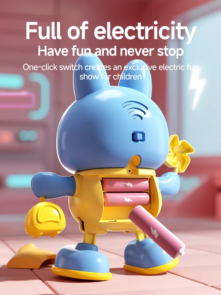 Jouets pour enfants lapin danse électrique cadeau sonore Puzzle jouets bébé têtes jouets
