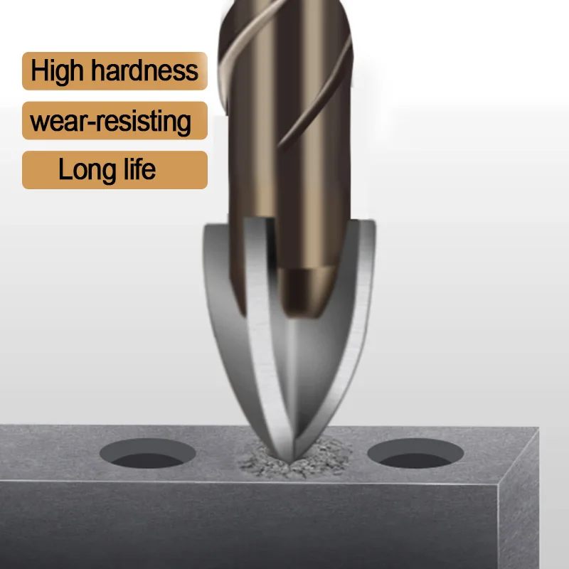 Cross Hexagonal Shank Ceramic Tile Tips Glass Cement Opener Hole Triangle Alloy Drill Size 3mm 4mm 5mm 6mm 8mm 10mm 12mm
