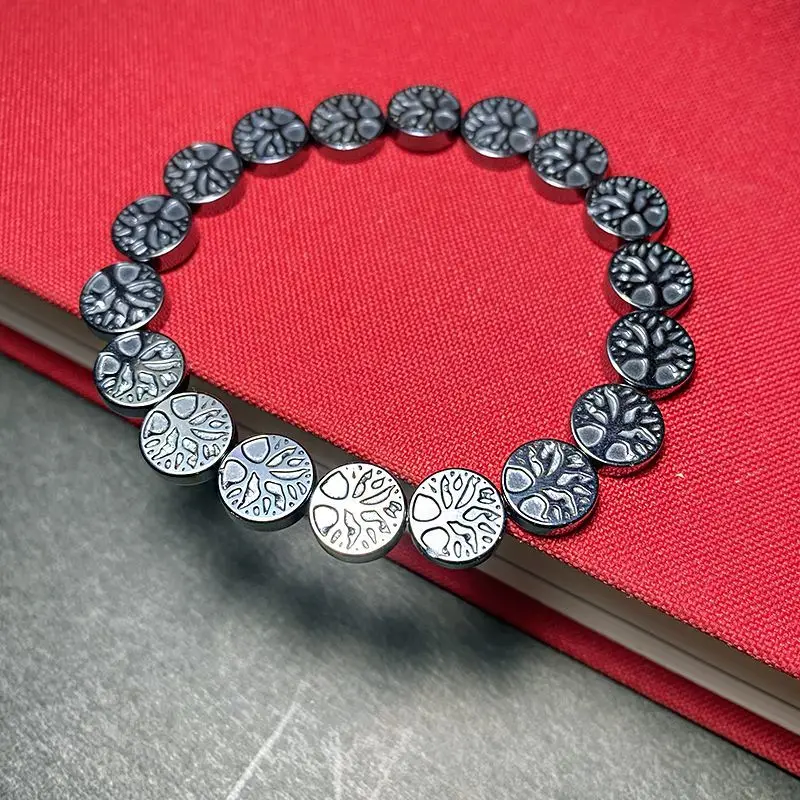 

New Terahertz Tree of Life Bracelet Hand Mascot DIY Hand Jewelry