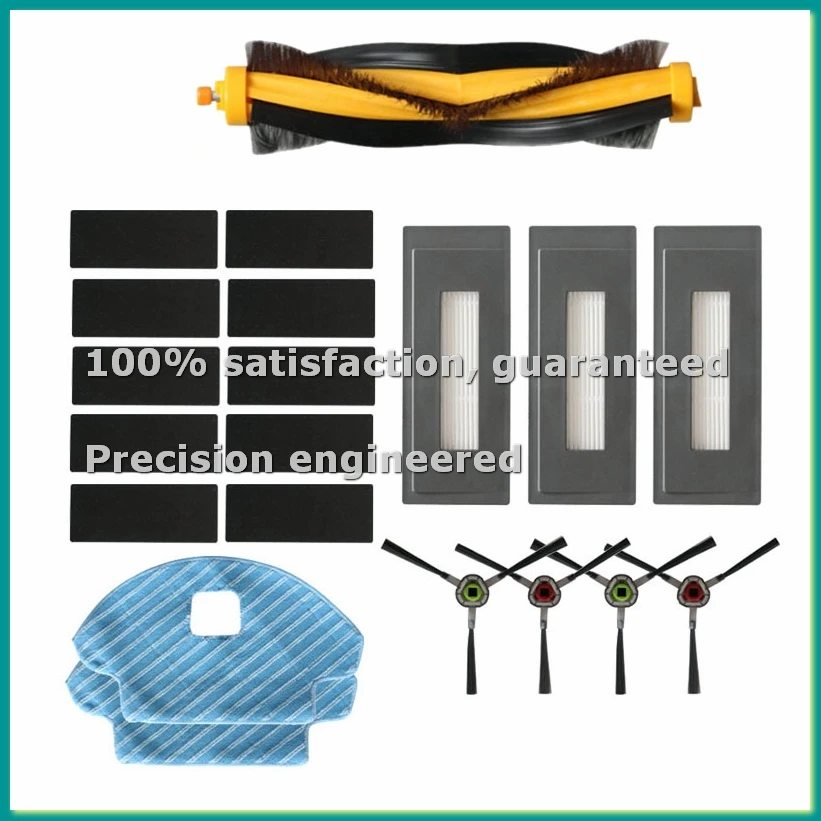 for OZMO 930 Sweeping Robot Accessories, Main Brush Side Brush, HEPA Filter, Rag Mop-A14I