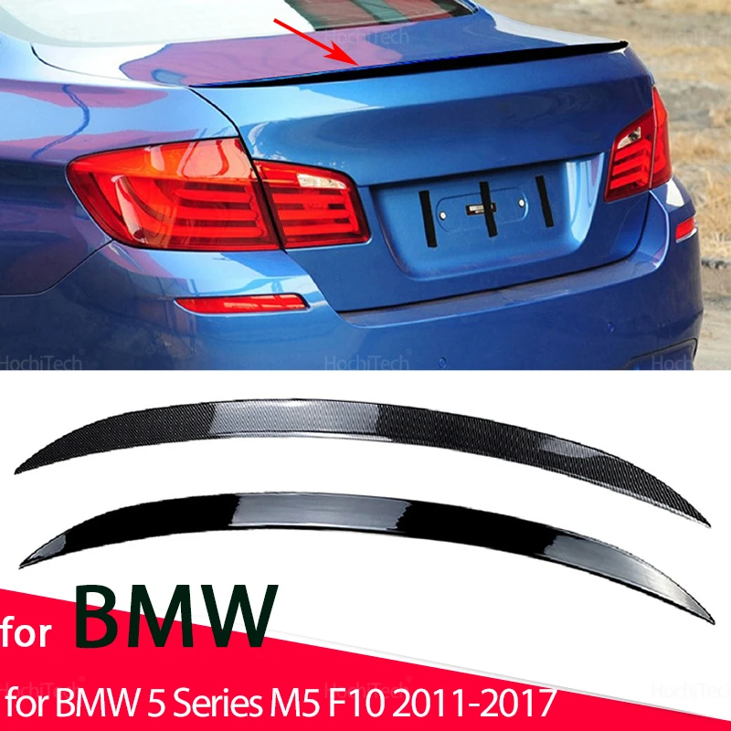 

Для BMW 5 серии F10 седан 520i 525i 530i M5 2011-2017 задний спойлер крыша хвостовое крыло комплект удлинителя окна тюнинг глянцевый черный