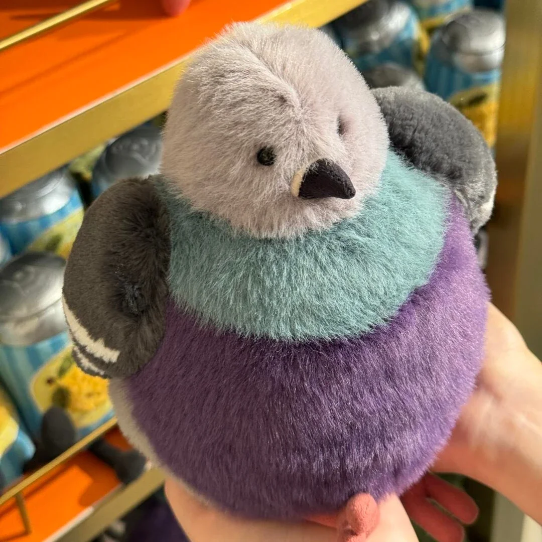 

Плюшевая игрушка-голубь 23 см, мультяшная пушистая птица, кукла, подарок на Рождество, игрушка-компаньон для питомца, украшение, подарок на день рождения для девочки