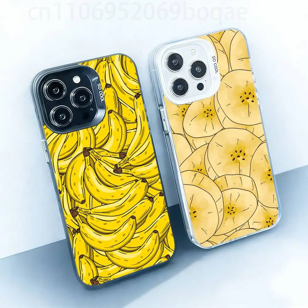 

Filled Fruit Case for iPhone17 16 15 14 13 12 11 Pro Max Plus Air 16E X XR XS Max Hard Shockproof Bumper Cover