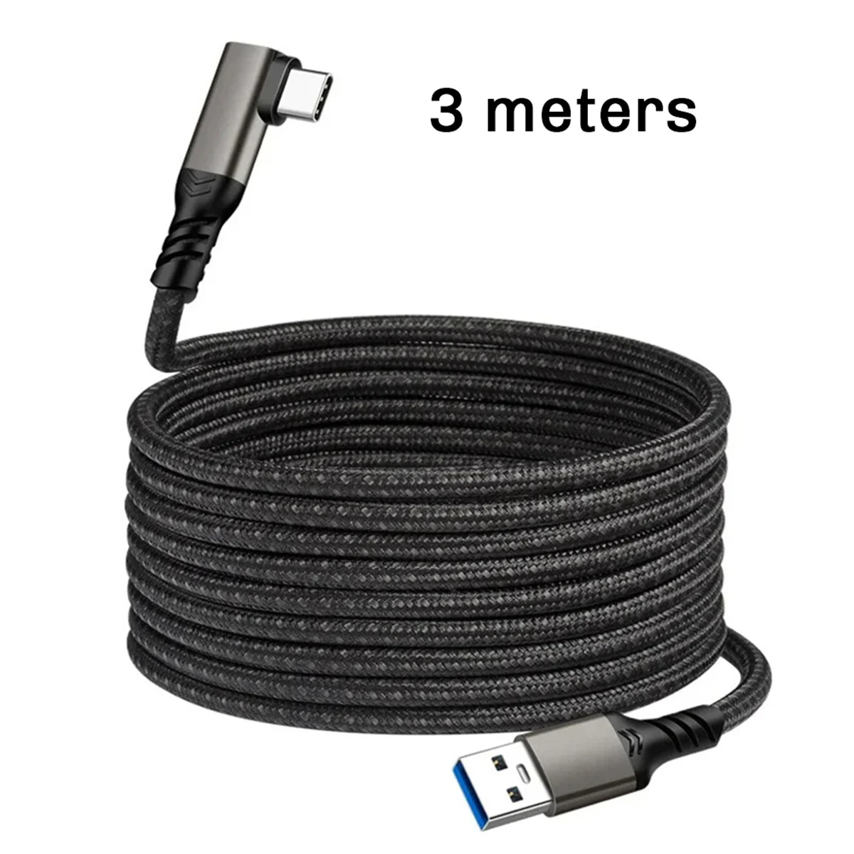 Link Cable for Quest 2 VR USB 3.2 Quick Charge Cables Data Transfer Fast Charges VR Headset Accessories,3 Meter