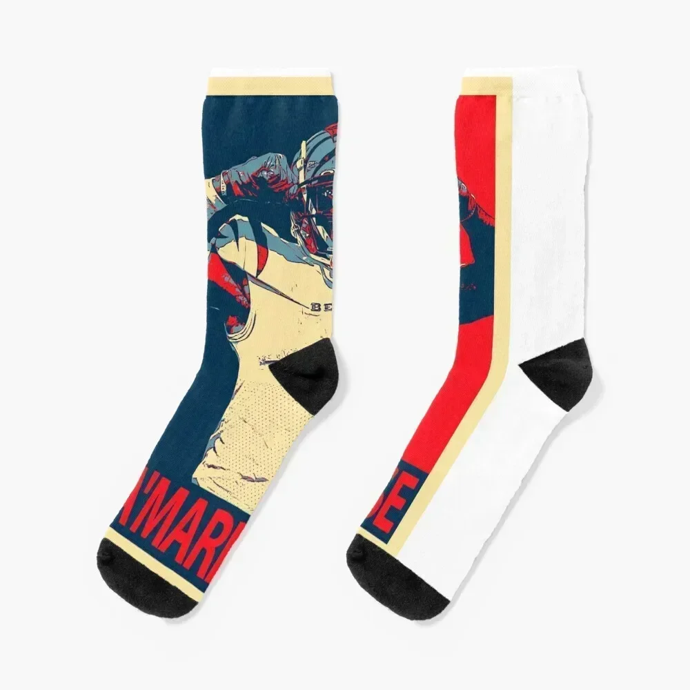 

Jamar Chase Socks christmas stocking winter Rugby sports stockings Man Socks Women's