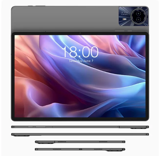 14 Inch Large Screen Tablet PC 1920x1200 IPS T616 CPU 16+512GB Storage Android 15.0 4G LTE 14 Drawing Stylus Game Studio Tablet