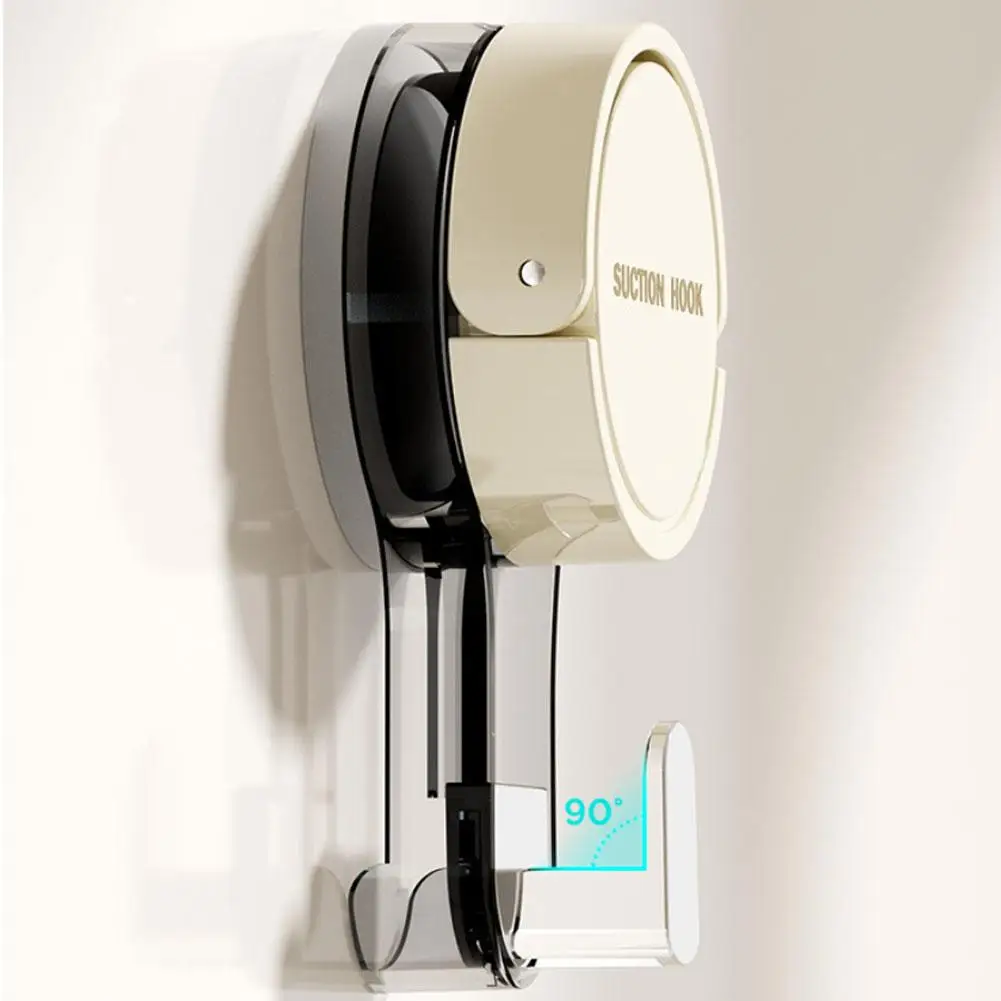 Suction Cup Hook No-punch Bathroom Hook Removable Kitchen Hook Non-marking Vacuum Towel Hook Home Storage Hook