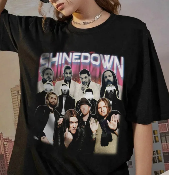 Vintage Shinedown Music Shirt, Shinedown Merch Lyric Album Art