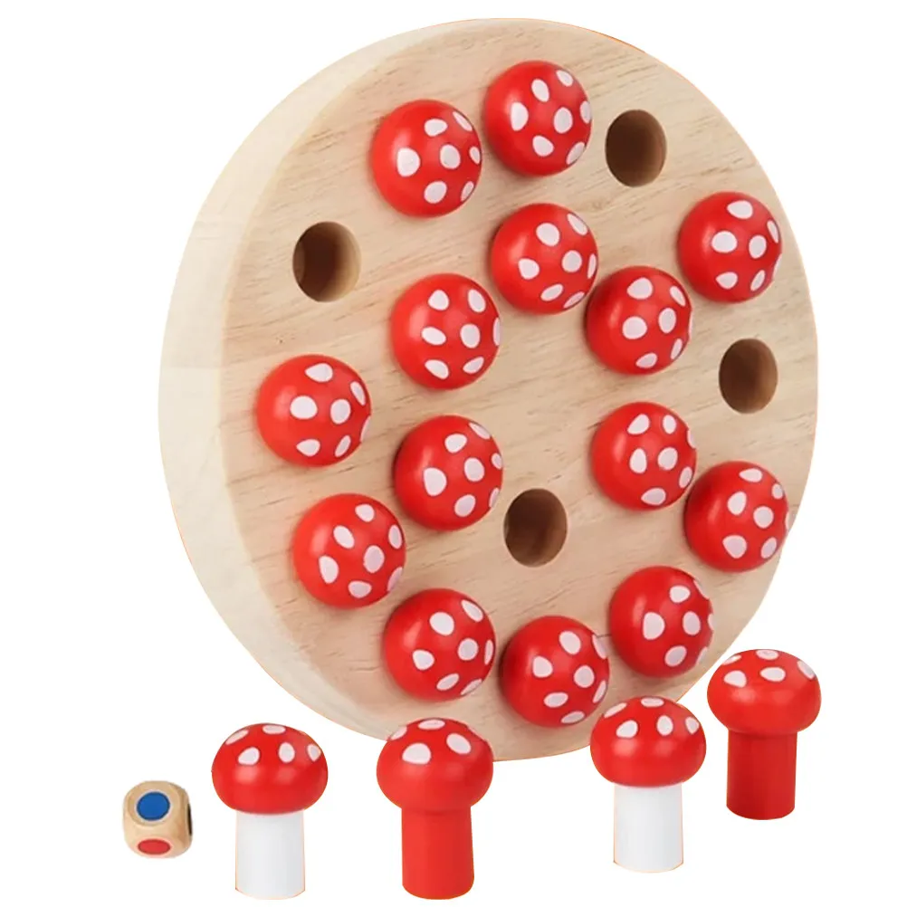 

1Set Wooden Memory Chess Game for Kids 3-12 Years Old Educational Board Game Enhancing Memory Logic Thinking and Parent-Child