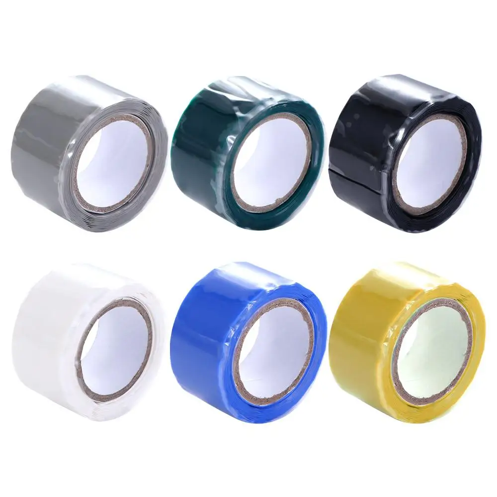 Silicone Stop Leaks Wire Hose Self Fix Hardware Bonding Self Fusing Tape Performance Repair Tape Water Pipe Repair Sealing Tape