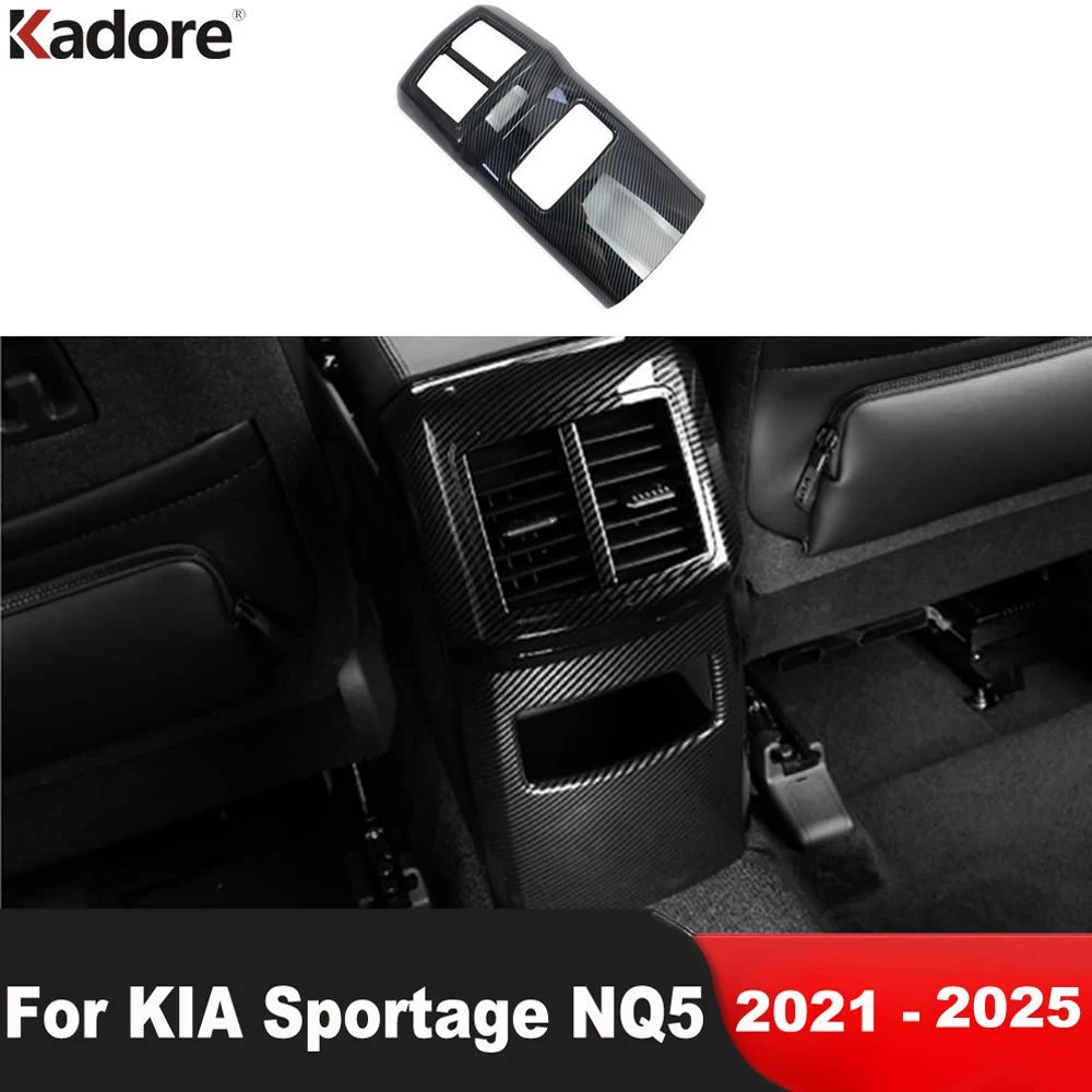 

Накладка на дефлектор заднего кондиционера подлокотника для KIA Sportage NQ5 2021-2025, аксессуары для интерьера