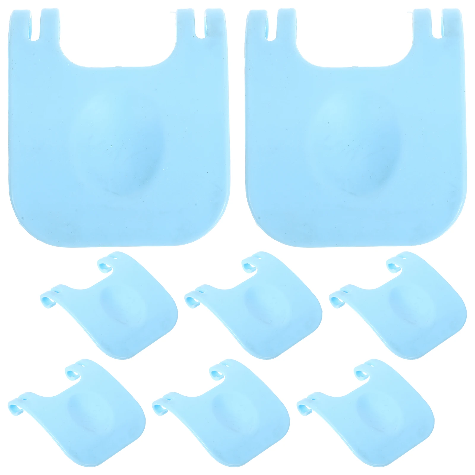 8 Pcs Small Pet Cage Clips Wear Resistant Rabbit Hamster Cage Accessories Edge Buckle Fixing Plastic Connecting Clip